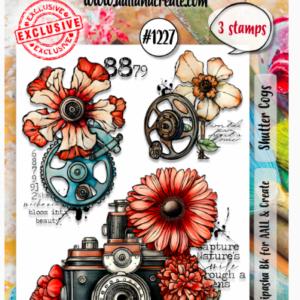 AALL et Create Tampon transparent -- Engrenages à obturateur - appareil photo